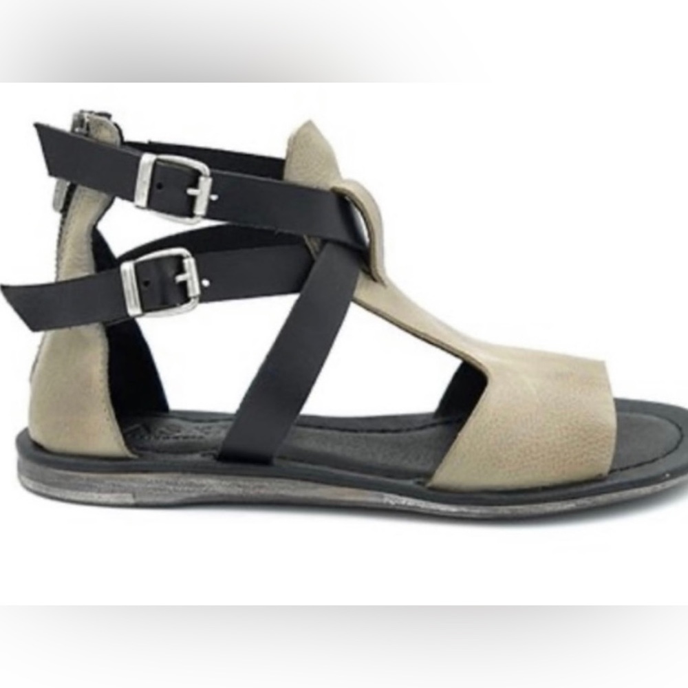Baske Sahara Gladiator Sandals Taupe NIB Size 7.5/38